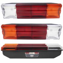 PAR Lanterna Traseira Caminhão MB 1113 1418 1618 1620 2013 LED 24V PAR Lanterna Traseira Caminhão MB 1113 1418 1618 1620 2013 LED 24V