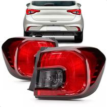 Par Lanterna Traseira Canto para Fiat Argo 2017 A 2023 Fume Par Lanterna Traseira Canto para Fiat Argo 2017 A 2023 Fume