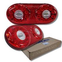 Par Lanterna Traseira Carreta Randon LED LE/LD Refil 12V 24V Universal 2011..