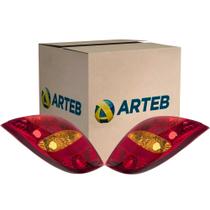 Par Lanterna Traseira Celta 2001-2005 Cristal Original Arteb