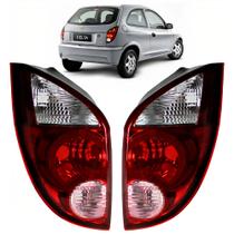 PAR Lanterna Traseira Celta 2006 2007 2008 2009 2010 2011 2012 2013 2014 Ré Rosa