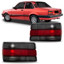 Par Lanterna Traseira Chevette 1987 a 1993 Fumê