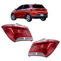 Par Lanterna Traseira Chevrolet Onix Hatch 17 18 19 20 Rubi