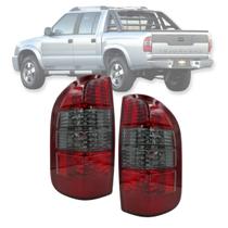 Par lanterna traseira chevrolet s10 2009 2010 2011 fume