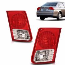 Par Lanterna Traseira Civic Honda Tampa Porta Malas Bicolor 2003 2004 2005 2006 Par Lanterna Traseira Civic Honda Tampa Porta Malas Bicolor 2003 2004 2005 2006