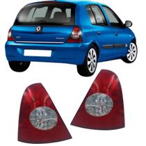 Par Lanterna Traseira Clio Hatch 2003 04 05 06 A 11 Bicolor