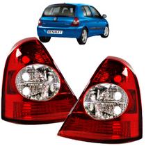 PAR Lanterna Traseira Clio Hatch 2003 2004 2005 2006 2007 2008 2009 2010