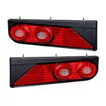Par Lanterna Traseira Completa Carreta Randon Led Apos 2013 Par Lanterna Traseira Completa Carreta Randon Led Apos 2013