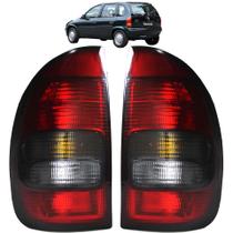 PAR Lanterna Traseira Corsa 4 Portas 1996 97 98 99 Fumê PAR Lanterna Traseira Corsa 4 Portas 1996 97 98 99 Fumê