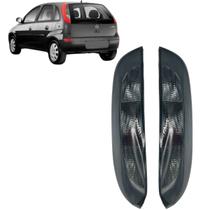 Par Lanterna Traseira Corsa Hatch Fumê 2003 04 05 06 Á 2010