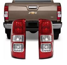 Par Lanterna Traseira Cristal S10 2012 a 2021 Sem Led Par Lanterna Traseira Cristal S10 2012 a 2021 Sem Led