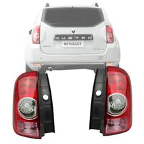 Par lanterna traseira duster 2012 2013 2014 a 2015 bicolor