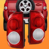 Par Lanterna Traseira Ecosport 2008 2009 2010 2011 2012 Bicolor