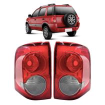 Par Lanterna Traseira Ecosport 2008 2009 2010 2011 2012 Fume