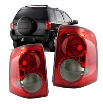 Par Lanterna Traseira Ecosport 2008 2009 2010 2011 Fume