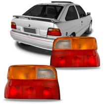 Par Lanterna Traseira Escort Verona 1993 a 1996 Âmbar Par Lanterna Traseira Escort Verona 1993 a 1996 Âmbar