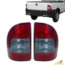 Par Lanterna Traseira Fiat Strada 2004 2005 2006 A 2012 Fume