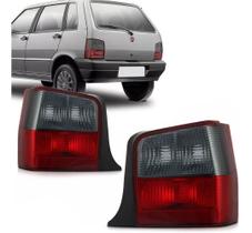 Par Lanterna Traseira Fiat Uno 2004 2005 2006 A 2010 Fumê Par Lanterna Traseira Fiat Uno 2004 2005 2006 A 2010 Fumê