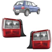 Par Lanterna Traseira Fiat Uno Fire 2004 2005 2006 2007 2008 2009 2010 2011 2012 2013 2014 Bicolor