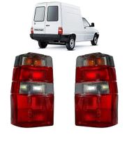 PAR Lanterna Traseira Fiorino 1986 87 88 89 à 2013 FUMÊ PAR Lanterna Traseira Fiorino 1986 87 88 89 à 2013 FUMÊ