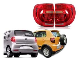 Par Lanterna Traseira Fox E Crossfox 2011 2012 2013 2014 Bicolor