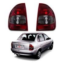 Par Lanterna Traseira Fume Corsa Classic 1.0 1997 A 2010 Par Lanterna Traseira Fume Corsa Classic 1.0 1997 A 2010