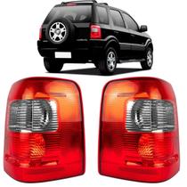 Par Lanterna Traseira Fumê EcoSport 4x4 4WD 2.0 2004 2005 2006 2007 Par Lanterna Traseira Fumê EcoSport 4x4 4WD 2.0 2004 2005 2006 2007
