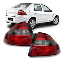 Par Lanterna Traseira Fume Prisma 2006 2007 2008 2010 2011