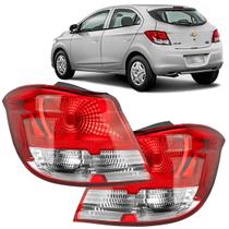 Par Lanterna Traseira Gm Onix Joy 2015 2016 2017 2018 Original Fitam