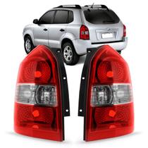 Par Lanterna Traseira Hyundai Tucson 2000 a 2016 Bicolor