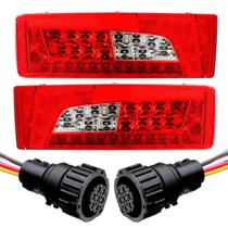 Par Lanterna Traseira Led Streamline S4 S5 S6 24v + Chicote