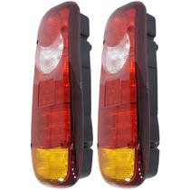 Par Lanterna Traseira Led Tricoclor 12/24V Universal Caminhão Carreta Reboque Rayx Lt-003 Par Lanterna Traseira Led Tricoclor 12/24V Universal Caminhão Carreta Reboque Rayx Lt-003