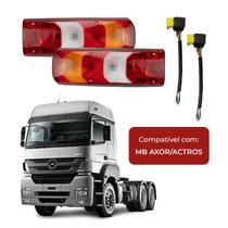 Par Lanterna Traseira Mb Axor Actros Atego Com Conector