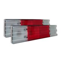 Par Lanterna Traseira Mercedes 1620 LED Cristal BR 12V
