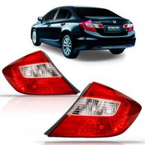 Par Lanterna Traseira New Civic 2012 2013 2014 2015 Canto Par Lanterna Traseira New Civic 2012 2013 2014 2015 Canto