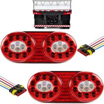 PAR Lanterna Traseira para Caminhão Randon LED 24 volts +Conector PAR Lanterna Traseira para Caminhão Randon LED 24 volts +Conector