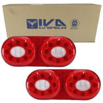 Par Lanterna Traseira Para Carreta Randon IVA L3042 Bivolt Par Lanterna Traseira Para Carreta Randon IVA L3042 Bivolt
