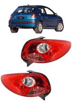 PAR Lanterna Traseira Peugeot 207 Hatch 2009 2010 11 - Prime