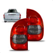 Par Lanterna Traseira Pick Up Corsa Super 4 Portas 2000 2001 2002