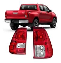 Par Lanterna Traseira Pick Up Hilux 2016 2017 2018 2019 2020 2021 2022