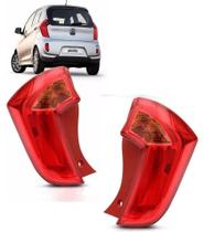 Par Lanterna Traseira Re Rosa Picanto 2012 2013 14 2015