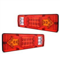 Par Lanterna Traseira Reboque Carretinha Carreta Barco Red Par Lanterna Traseira Reboque Carretinha Carreta Barco Red