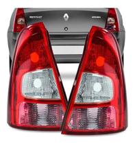 Par Lanterna Traseira Renault Logan 2011 2012 2013 Bicolor