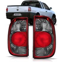 Par Lanterna Traseira Saveiro G4 2006 2007 2008 2009 Fumê