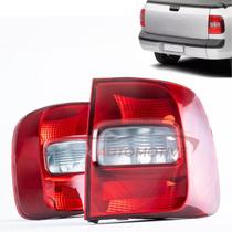 Par Lanterna Traseira Saveiro G5 G6 2010 2014 2015 2016 Rubi