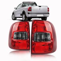 Par Lanterna Traseira Saveiro G5 G6 Fumê 2010 2011 2012 2013 2014 2015 2016