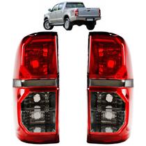 PAR Lanterna Traseira Toyota Hilux 2012 2013 2014 2015 Fumê PAR Lanterna Traseira Toyota Hilux 2012 2013 2014 2015 Fumê