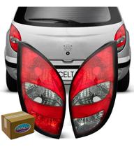 Par Lanterna Tuning Celta 00 01 02 03 04 05 06 Bicolor Fumê