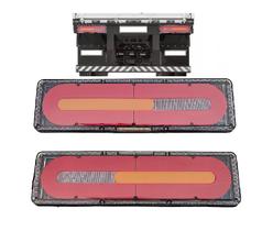 Par Lanternas Traseira 46cm 12V Moderna Seta Sequêncial Carreta Cavalo Caminhão KLX Qualidade e Inovação