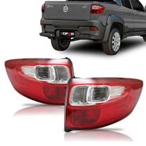 Par Lanternas Traseira Bicolor Strada 2014 a 2020 Par Lanternas Traseira Bicolor Strada 2014 a 2020